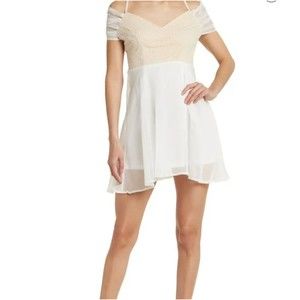 🆕️Area Stars Cali Two-Tone Pindot Dress